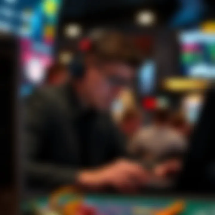 Insightful Game Performance Analysis Bettor analyzing game performance