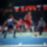 Dynamic Gonzaga Sports Action Gonzaga sports event in action