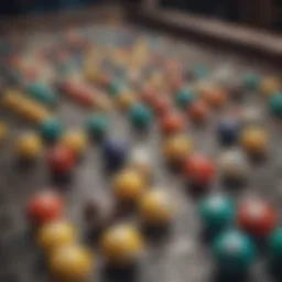 Visual representation of lotto patterns