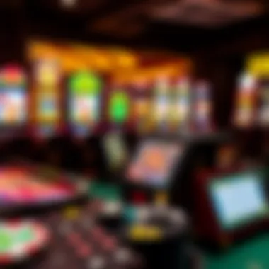 Variety of games offered through online gambling services