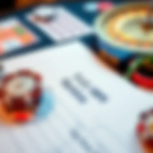 Tax Forms for Online Gambling Winnings Visual representation of tax forms related to gambling