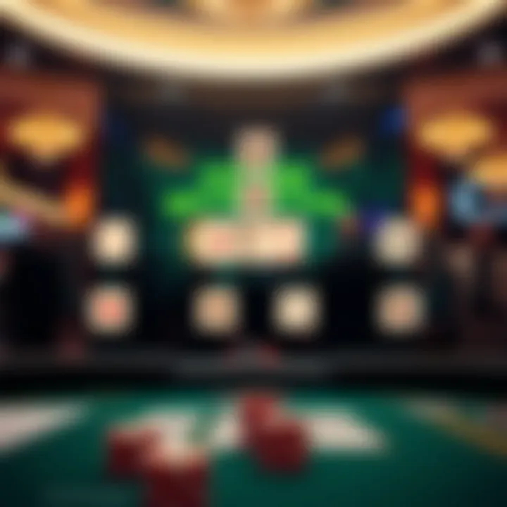 An engaging graphic showcasing the unique betting structure in Caribbean Poker