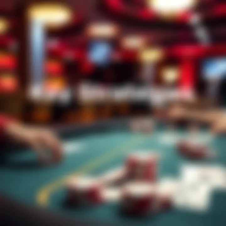 A strategic illustration highlighting key strategies for playing Caribbean Poker