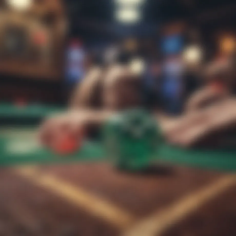 An abstract representation of chance and strategy in gambling