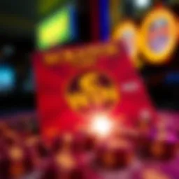 Illustration depicting a scratch card revealing a winning symbol