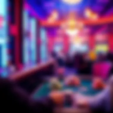 The Role of Uni Bet Poker in Today's Gambling Environment A vibrant depiction of the modern online gambling landscape