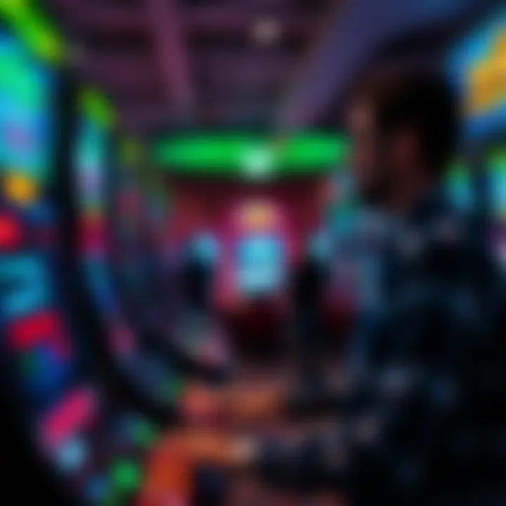 Player Engagement with VLT Machines A visual representation of player engagement and behavioral interaction with VLTs